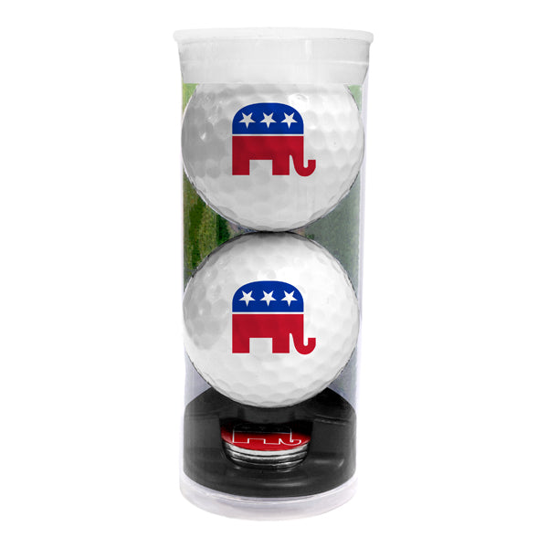 DisplayNest Golf Ball Gift Pack - The Grand Old Republican Party