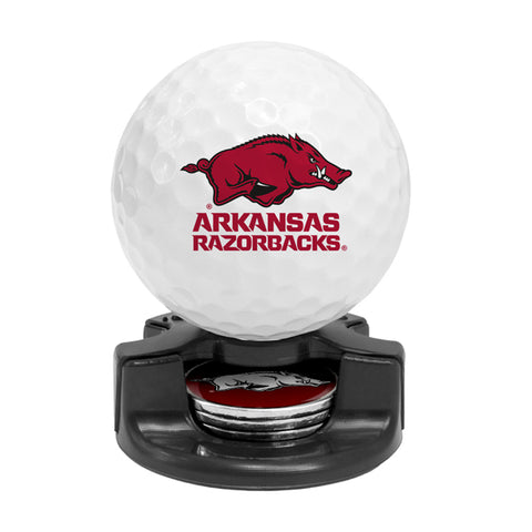 DisplayNest NCAA Golf Ball Gift Pack - Arkansas Razorbacks