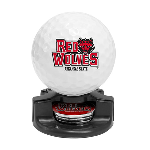 DisplayNest NCAA Golf Ball Gift Pack - Arkansas State Red Wolves