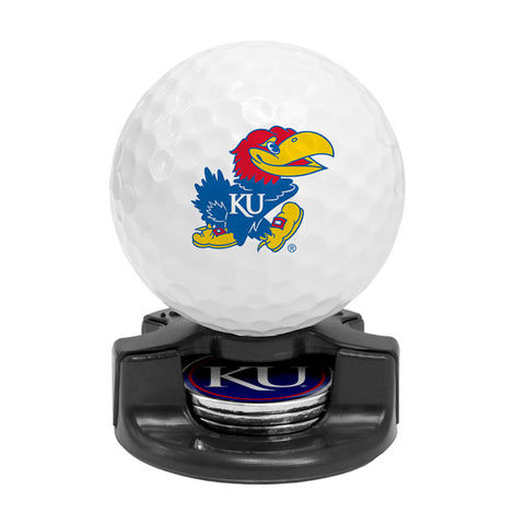 DisplayNest NCAA Golf Ball Gift Pack - KU Jayhawks