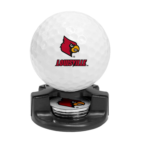 DisplayNest NCAA Golf Ball Gift Pack - Louisville Cardinals