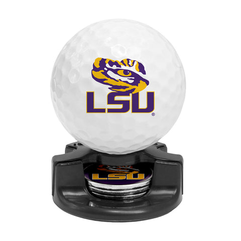DisplayNest NCAA Golf Ball Gift Pack - LSU Tigers
