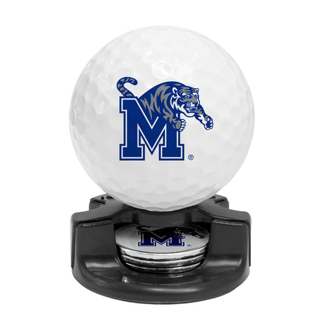 DisplayNest NCAA Golf Ball Gift Pack - Memphis Tigers