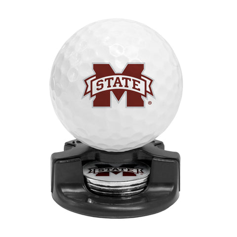 DisplayNest NCAA Golf Ball Gift Pack - Mississippi State Bulldogs