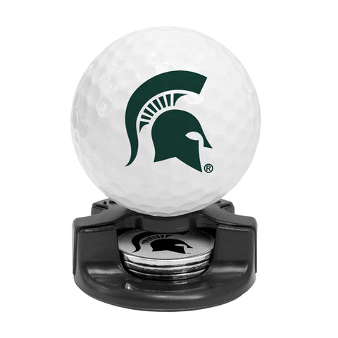 DisplayNest NCAA Golf Ball Gift Pack - Michigan State Spartans