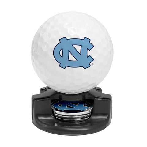 DisplayNest NCAA Golf Ball Gift Pack - UNC Tar Heels