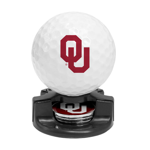 DisplayNest NCAA Golf Ball Gift Pack - Oklahoma Sooners