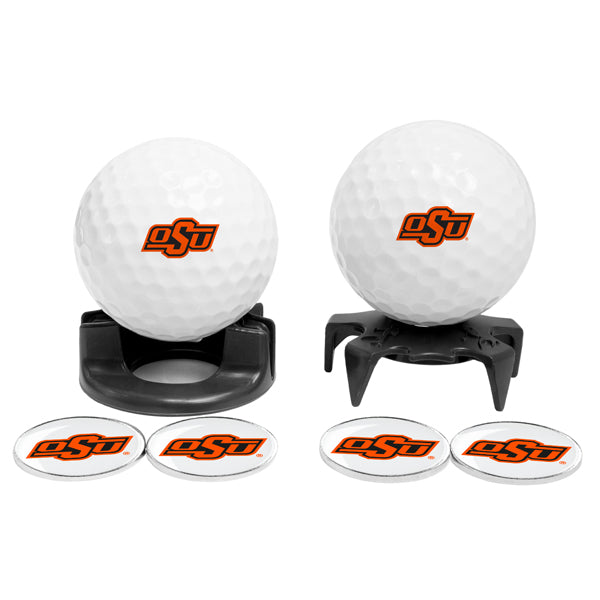 DisplayNest NCAA Golf Ball Gift Pack - Oklahoma State Cowboys