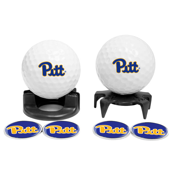 DisplayNest NCAA Golf Ball Gift Pack - Pittsburgh Panthers