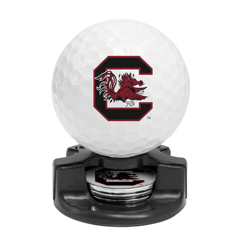 DisplayNest NCAA Golf Ball Gift Pack - South Carolina Fighting Gamecocks
