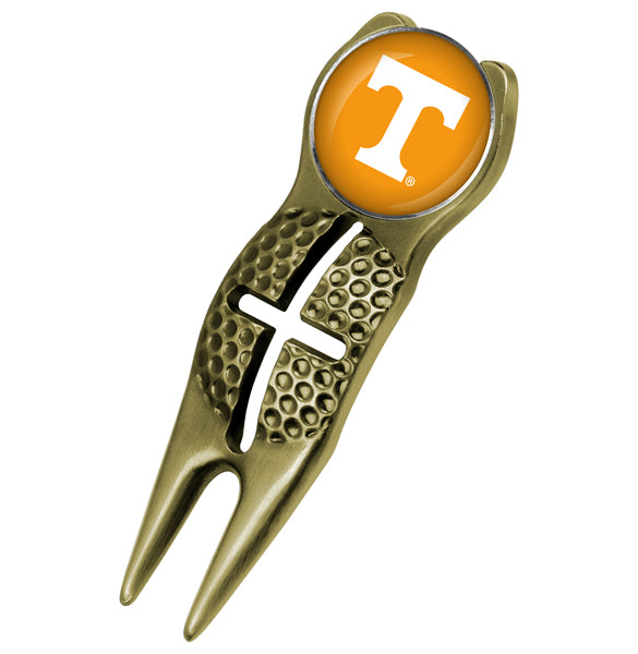 Tennessee Volunteers - Crosshairs Divot Tool  -  Gold