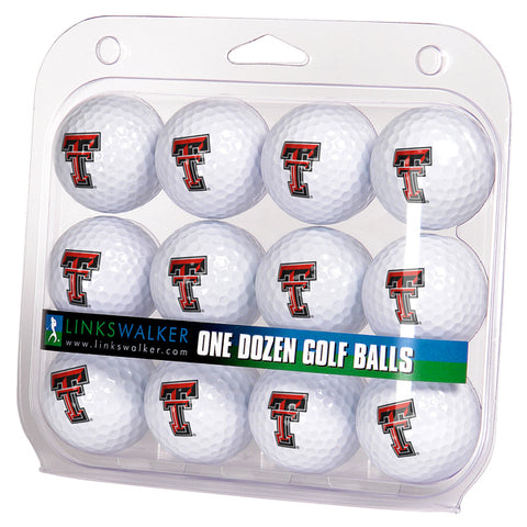 Texas Tech Red Raiders - Dozen Golf Balls