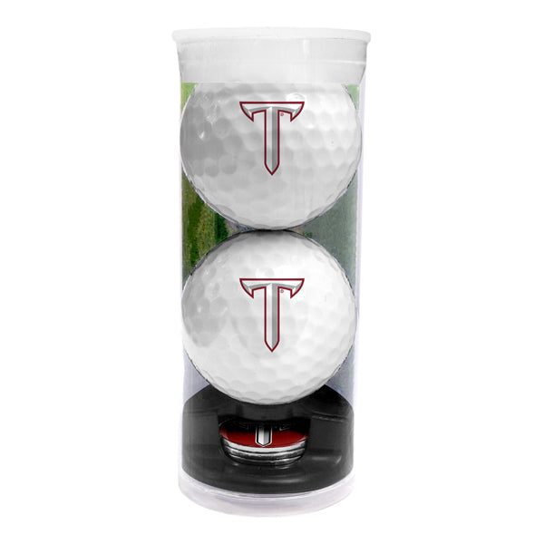 DisplayNest NCAA Golf Ball Gift Pack - Troy State Trojans