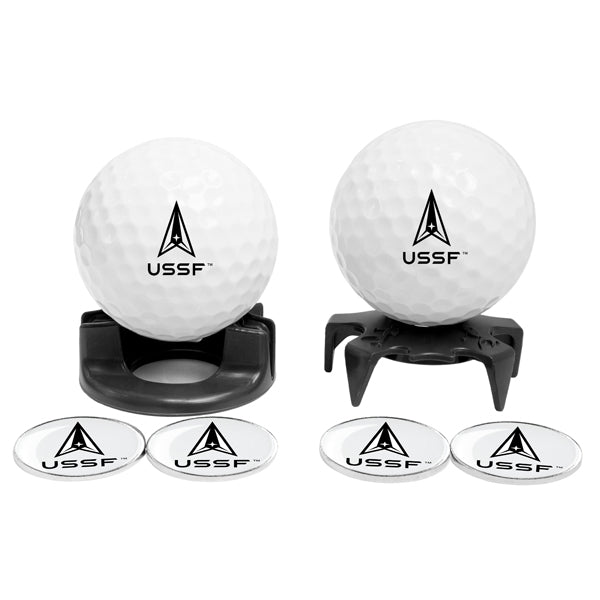 DisplayNest Golf Ball Gift Pack - US Space Force