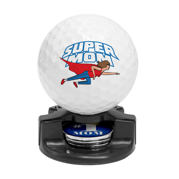 DisplayNest Golf Ball Gift Pack -  Happy Mother's Day Super Mom