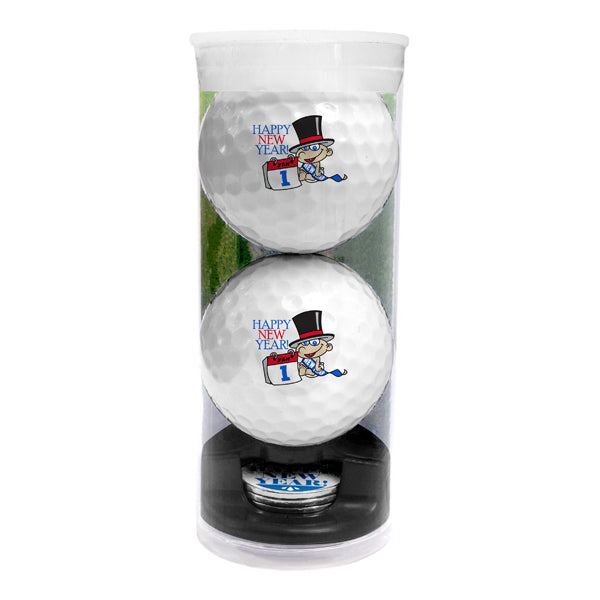 DisplayNest Golf Ball Gift Pack - It's a New Year Baby