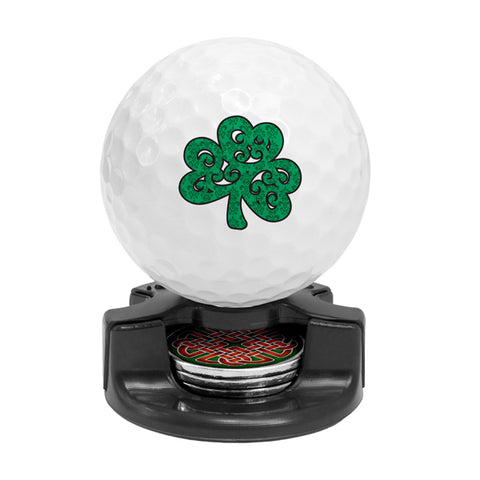 DisplayNest Golf Ball Gift Pack -  St. Patrick's Day Clover