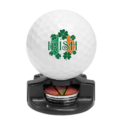 DisplayNest Golf Ball Gift Pack -  St. Patrick's Day Irish Flag