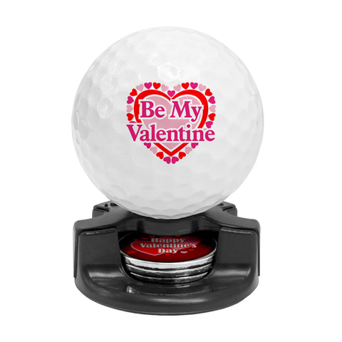 DisplayNest Golf Ball Gift Pack - Valentine's Day Be Mine