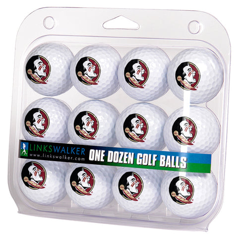 Florida State Seminoles Golf Balls 1 Dozen 2-Piece Regulation Size Balls