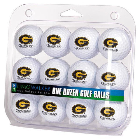 Grambling State University Tigers - Dozen Golf Balls - Linkswalkerdirect
