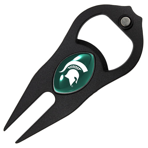 Michigan State Spartans Hat Trick Football Divot Tool Made in USA