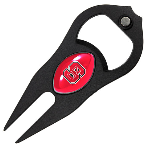 NC State Wolfpack Hat Trick Football Divot Tool Made in USA