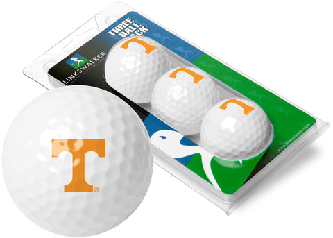 Tennessee Volunteers 3 Golf Ball Gift Pack 2-Piece Golf Balls