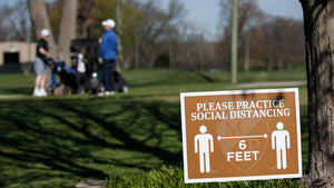 The golf industry hopes that built-in social distancing can draw new participants