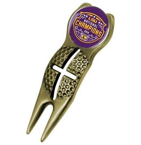 Cross Hairs Divot Tool - Gold