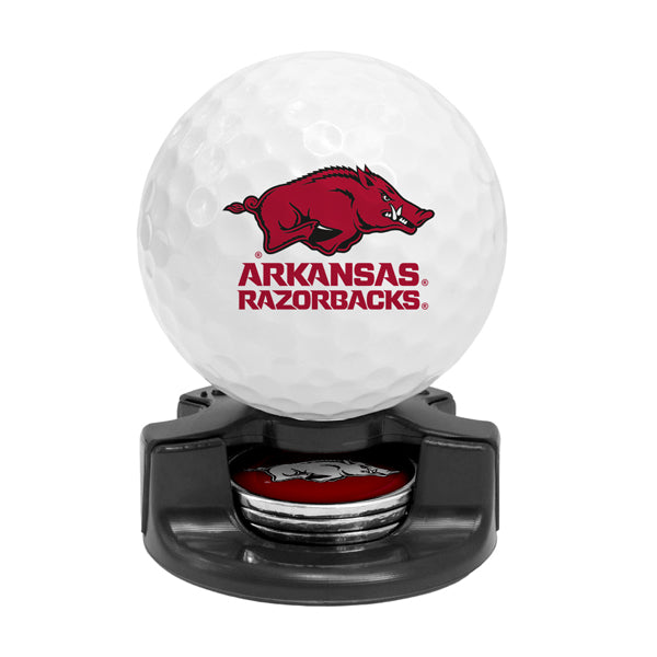 DisplayNest NCAA Golf Ball Gift Pack Arkansas Razorbacks