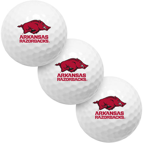 Arkansas Razorbacks 3 Golf Ball Sleeve