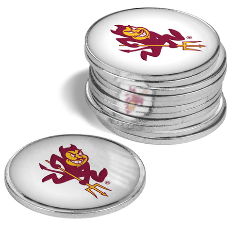 Arizona State Sun Devils Golf Ball Markers 12 pack