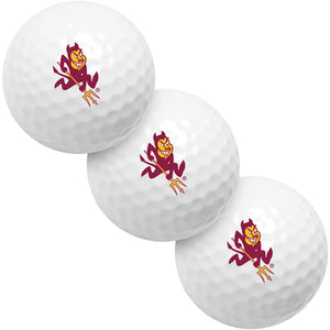 Arizona State Sun Devils 3 Golf Ball Gift Pack 2-Piece Golf Balls
