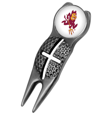 Arizona State Sun Devils - Crosshairs Divot Tool  -  Black