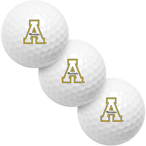 Appalachian State Mountaineers 3 Golf Ball Pack