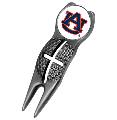 Auburn Tigers - Crosshairs Divot Tool  -  Black