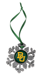 Baylor Bears - Snow Flake Ornament