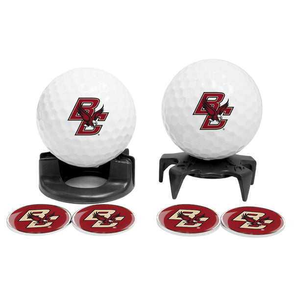 DisplayNest NCAA Golf Ball Gift Pack - Boston College Eagles