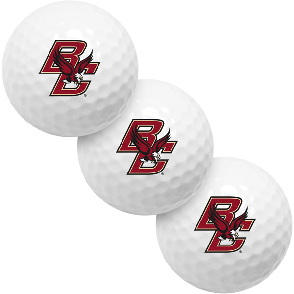Boston College Eagles 3 Golf Ball Gift Pack 2-Piece Golf Balls
