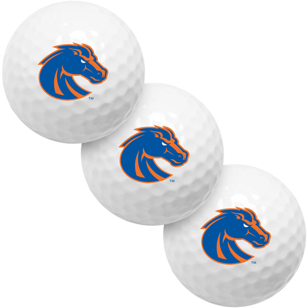 Boise State Broncos 3 Golf Ball Gift Pack 2-Piece Golf Balls