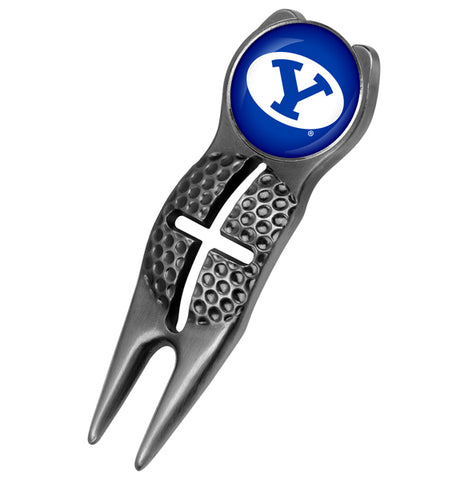 Brigham Young Univ. Cougars - Crosshairs Divot Tool  -  Black