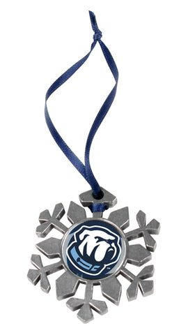 Citadel Bulldogs - Snow Flake Ornament