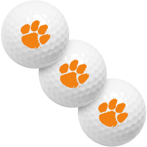 Clemson Tigers 3 Golf Ball Gift Pack 2-Piece Golf Balls