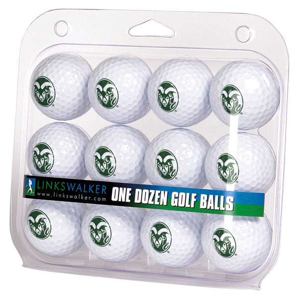 Colorado State Rams 1 Dozen 3-Piece Golf Ball Pack