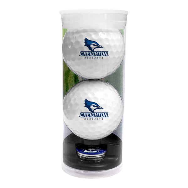 DisplayNest NCAA Golf Ball Gift Pack - Creighton University Bluejays