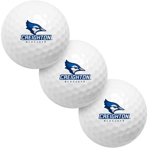Creighton University Bluejays 3 Golf Ball Gift Pack 2-Piece Golf Balls