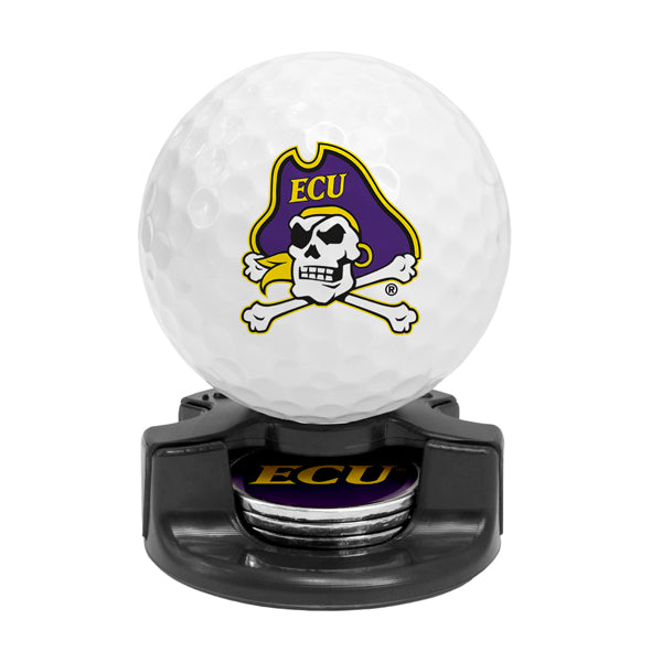 DisplayNest NCAA Golf Ball Gift Pack - East Carolina Pirates