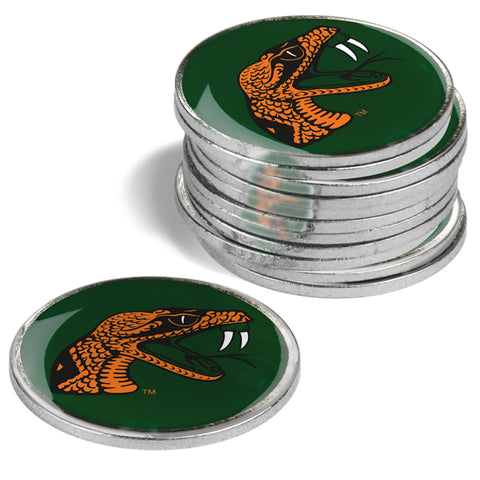 Florida A&M Rattlers Golf Ball Markers 12 pack