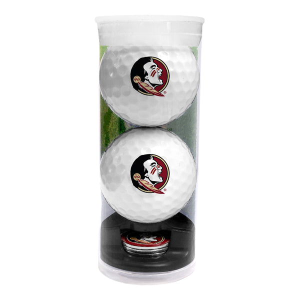 DisplayNest NCAA Golf Ball Gift Pack - Florida State Seminoles